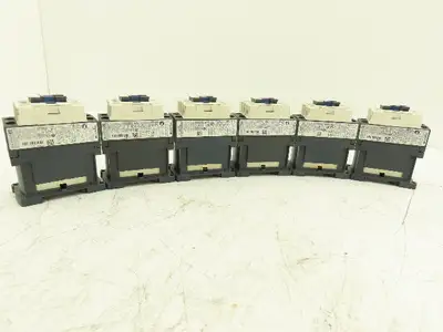 Telemecanique LC1D186 Contactor Motor Starter 32A 690V 15Hp Coil 24VDC Lot of 6