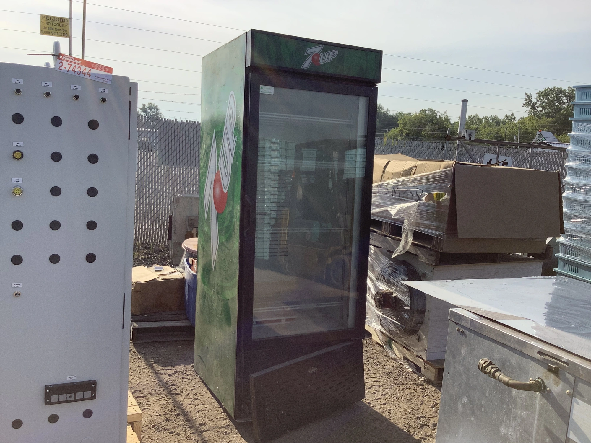 Used 7 UP CARRIER MC750-1-B/ Display Refrigerators Michigan US | Miedema Asset Management Group #1311655