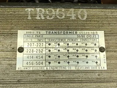 New | in-Stock RELIANCE ELECTRIC 65248-8S Miscellaneous Equipment (Electrical & Power) Ohio US | Surplus Asset Holdings #1244889