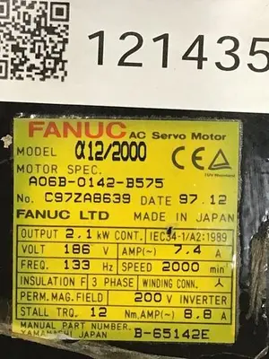 USED FANUC A06B-0142-B575