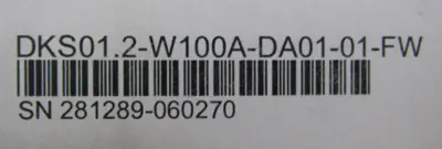 USED INDRAMAT DKS01.2-W100A-DA01-01-FW SERVO DRIVE DKS012W100ADA0101FW