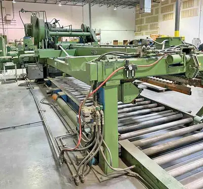 60” x 0.135” x 40,000 Lbs Paxson Cut To Length Line