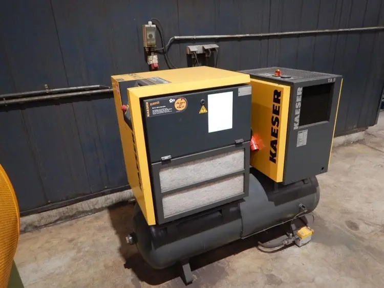 Used KAESER SX4 + DRYER SCREWCOMPRESSOR Air Compressors (Misc) BE | Apt International N.V #362659