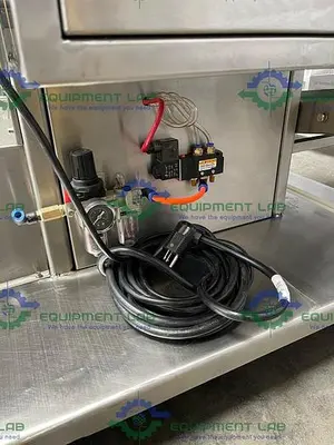 USED ALPHA PACK PA-100L SINGLE LINE AUTOMATIC SACHET MACHINE