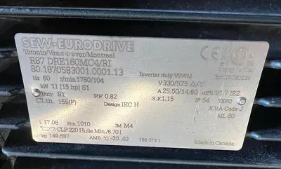 USED ALFA LAVAL CONTHERM 6X6