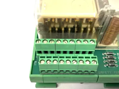 Used Universal Instruments Safety Relay Module DIN Rail Mount Relays & Switches Michigan US | Maverick Industrial Sales #1402278