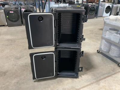 Used LOT OF (2) VEVOR BW-90S INSULATED FOOD CARRIERS Hot Food Warming, Holding, & Transport Cabinets Michigan US | Miedema Asset Management Group #1580138