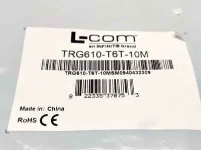 NEW L-COM TRG610-T6T-10M