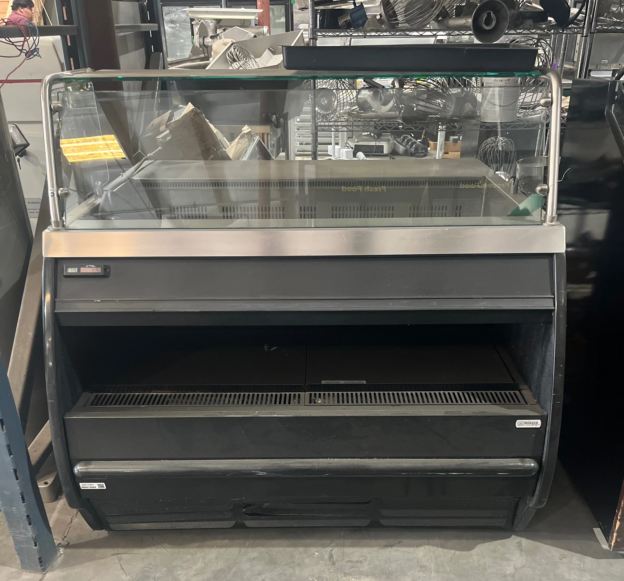 42-0186 Structural Concepts Self-Contained 4' Over/Under Sushi Cooler