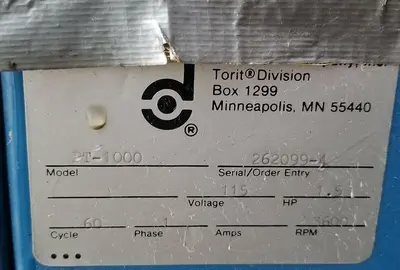 USED 1999 DONALDSON BT-1000