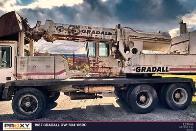Used 1987 GRADALL GW-504-66RC Wheel Excavators Pennsylvania US | Proxy Equipment #1377870