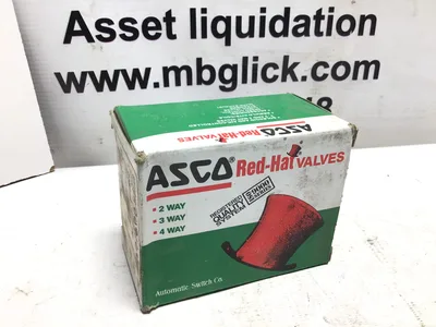 ASCO Red Hat Valves 8262G14 Solenoid & Air Controlled 2,3 & 4 Way Valves