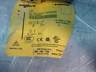USED TURCK BI5GT18ADZ30X2B1331/S34/S1589