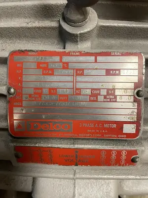 Used DELCO 2C2150 Industrial Controls Ohio US | Surplus Asset Holdings #1364277