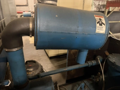 (1) Quincy, model QMA75ATA31G, air compressor, S/N 74578, with push button start and stop controls, ...