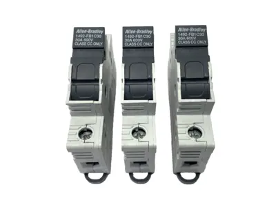 Used Allen-Bradley Ser. B Fuse Holder 1-Pole 600V 30A LOT OF 3 Fuse Accessories Michigan US | Maverick Industrial Sales #1398654