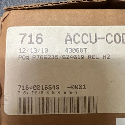 New | in-Stock Encoder Products 716*-0016-S-S-4-S-S-Y Misc Industrial Equipment California US | Davliegogo LLC #1730119