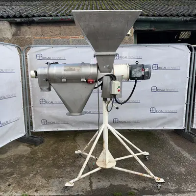 Kek Stainless Steel Rotary Brush Sieve - 180mm Dia x 500mm Face