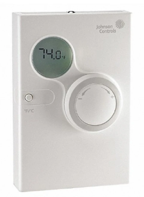 Johnson Controls NS-BTB7003-0 Network Zone Sensor, Temperature Only, w/ Display [Refurbished]