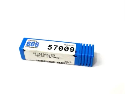 USED SGS, KYOCERA COUNTERSINK #3 7/64" DIA, 118 DEGREE, 2 FLUTE