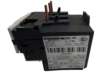NEW SCHNEIDER ELECTRIC LRD06C OVERLOAD RELAY 1-1.6A