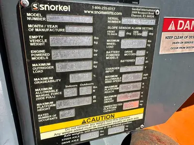 USED 2016 SNORKEL A46JRT