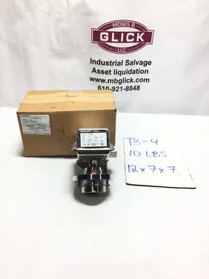 Ashcroft GPSN4KS06 XCK Stainless Steel Pressure Switch 15A