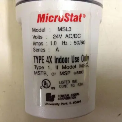 NEW FEDERAL SIGNAL MSL3-024