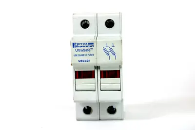 Ferraz Shawmut USCC2I UltraSafe Fuse Holder 600V AC/DC