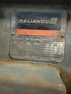 USED RELIANCE INDUCTION MOTOR
