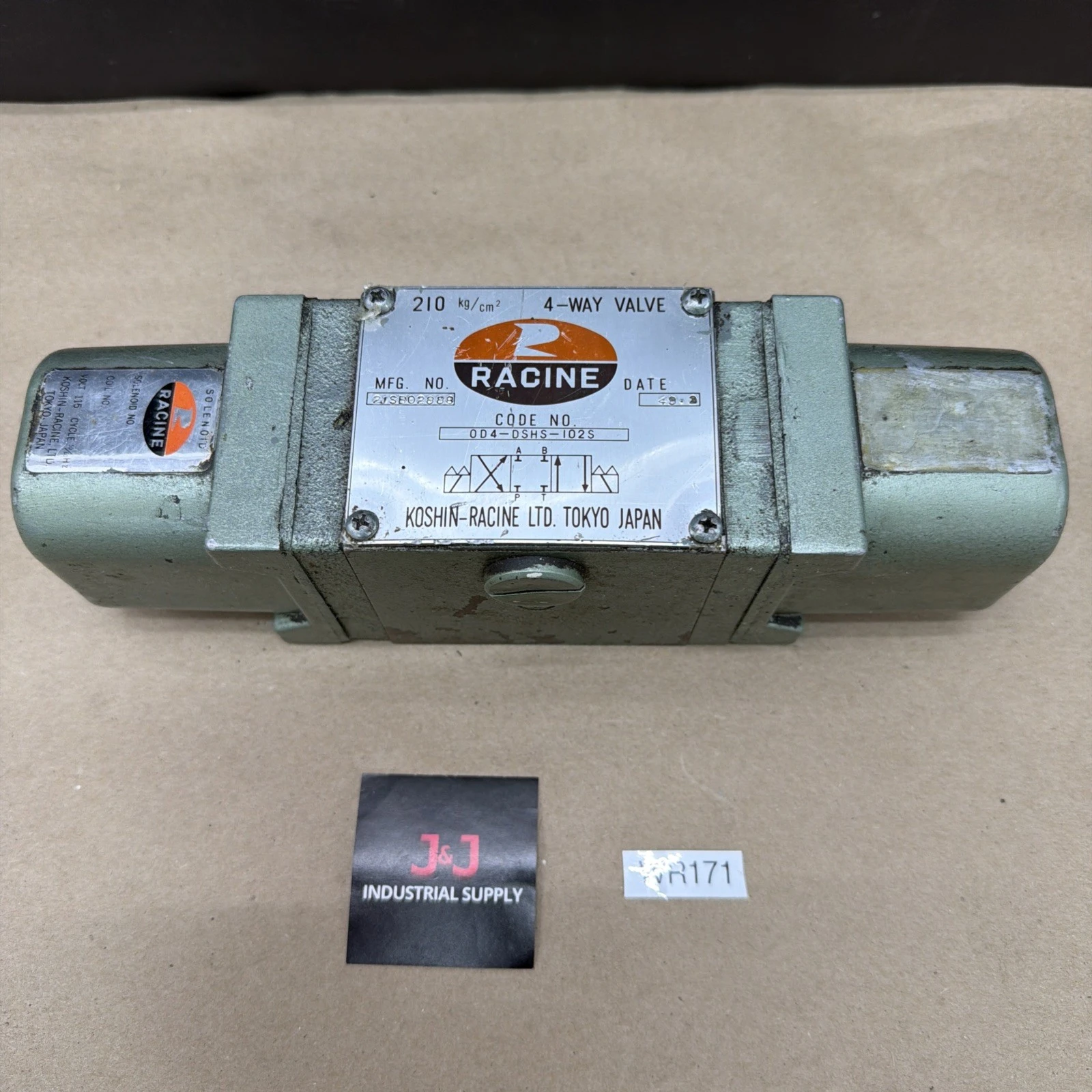 USED Racine 0D4-DSHS-102S
