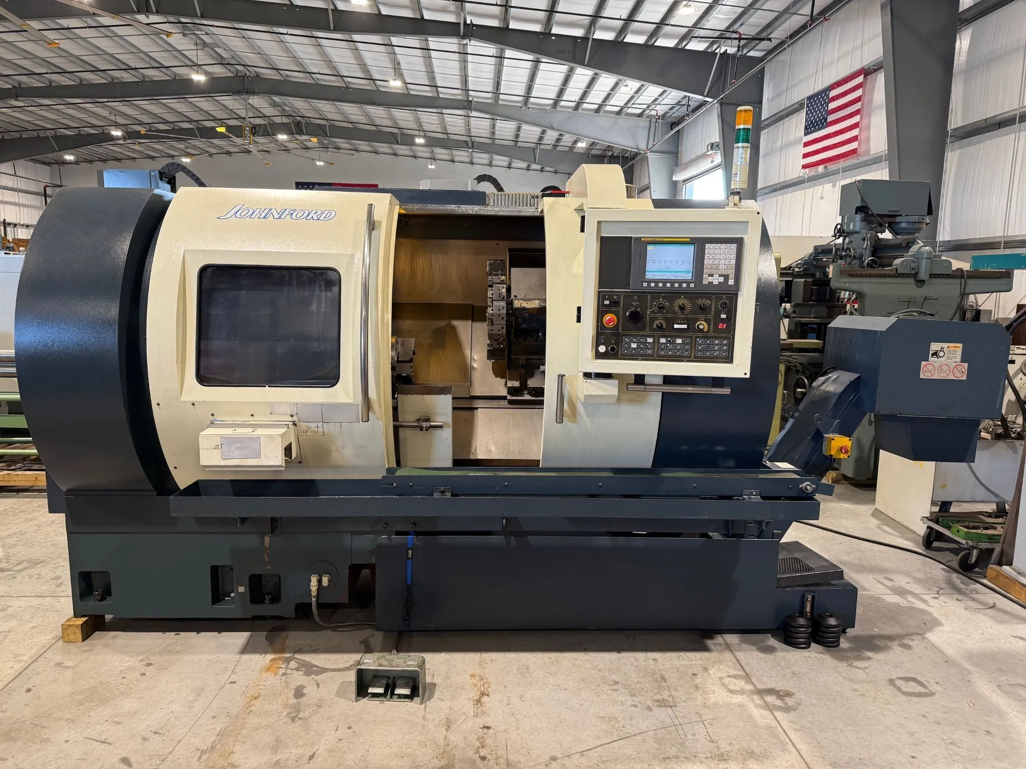 Used 2010 JOHNFORD SL-500A CNC Lathes 7445 | GMT