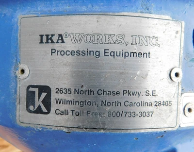 USED IKA WORKS DISPAX REACTOR TRIAL