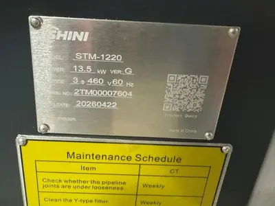 New | in-Stock 2026 SHINI STM-1220-O Temperature Controls Massachusetts US | Absolute Machinery #1404167