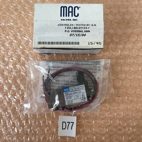NEW MAC Valves 34B-AAA-GEMA-1KT