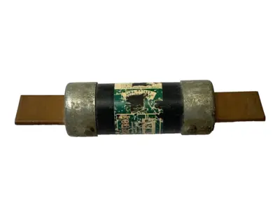 USED BUSSMANN FUSETRON DUAL ELEMENT TIME-DELAY FUSE CLASS RK5 250V 200A