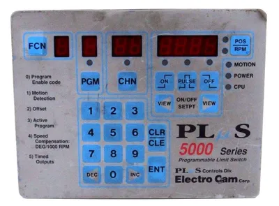 USED ELECTRO CAM PS-5021-10-M09 PROGRAMMABLE LIMIT SWITCH CAM PS502110M09