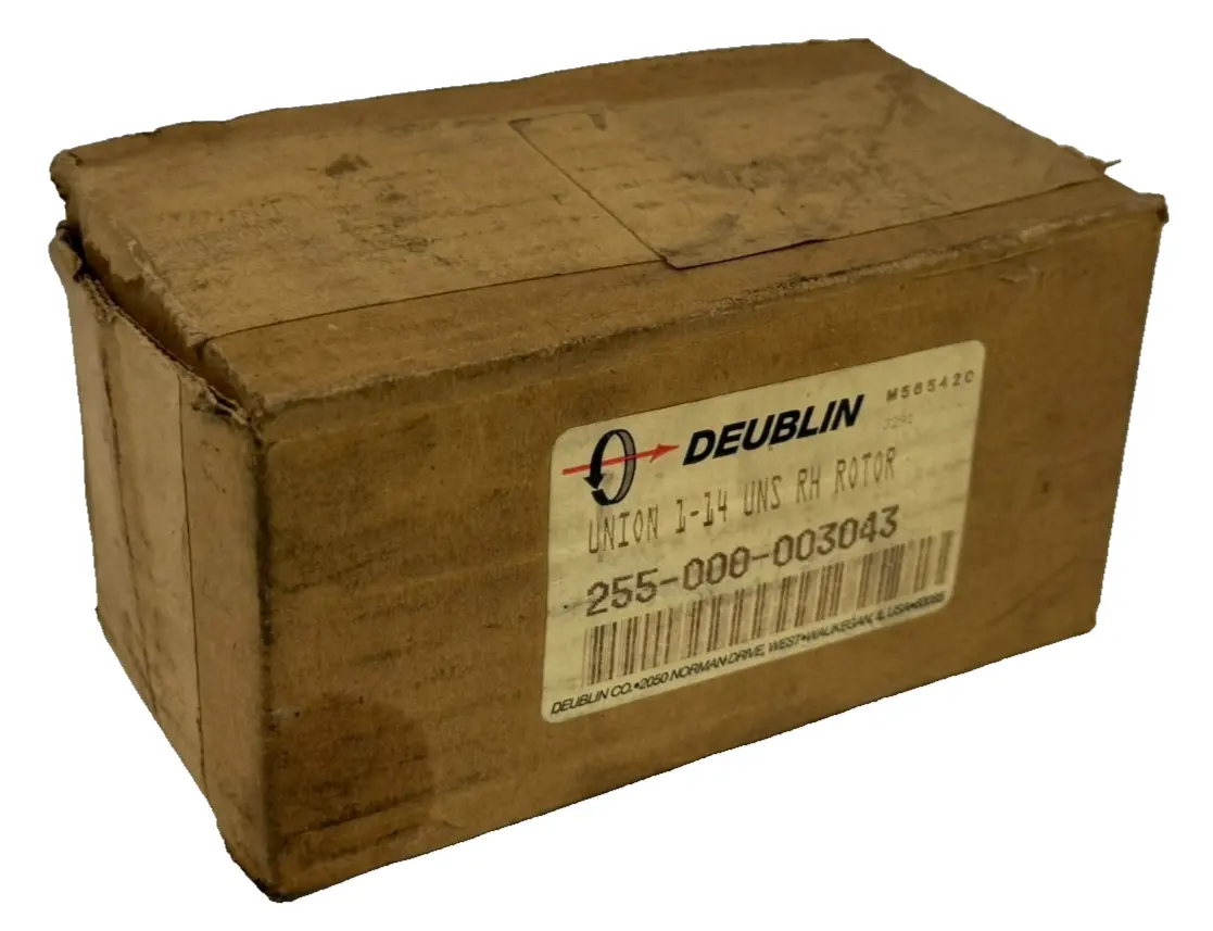 NEW DEUBLIN 255-000-003043 ROTARY UNION 1-14 UNS 255000003043