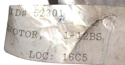 NEW 52301 ROTOR ASSEMBLY 1-12 BS