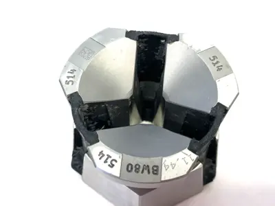 USED HAINBUCH CLAMPING HEAD TOP40G ROUND PROFILE 11,44MM DIAMETER