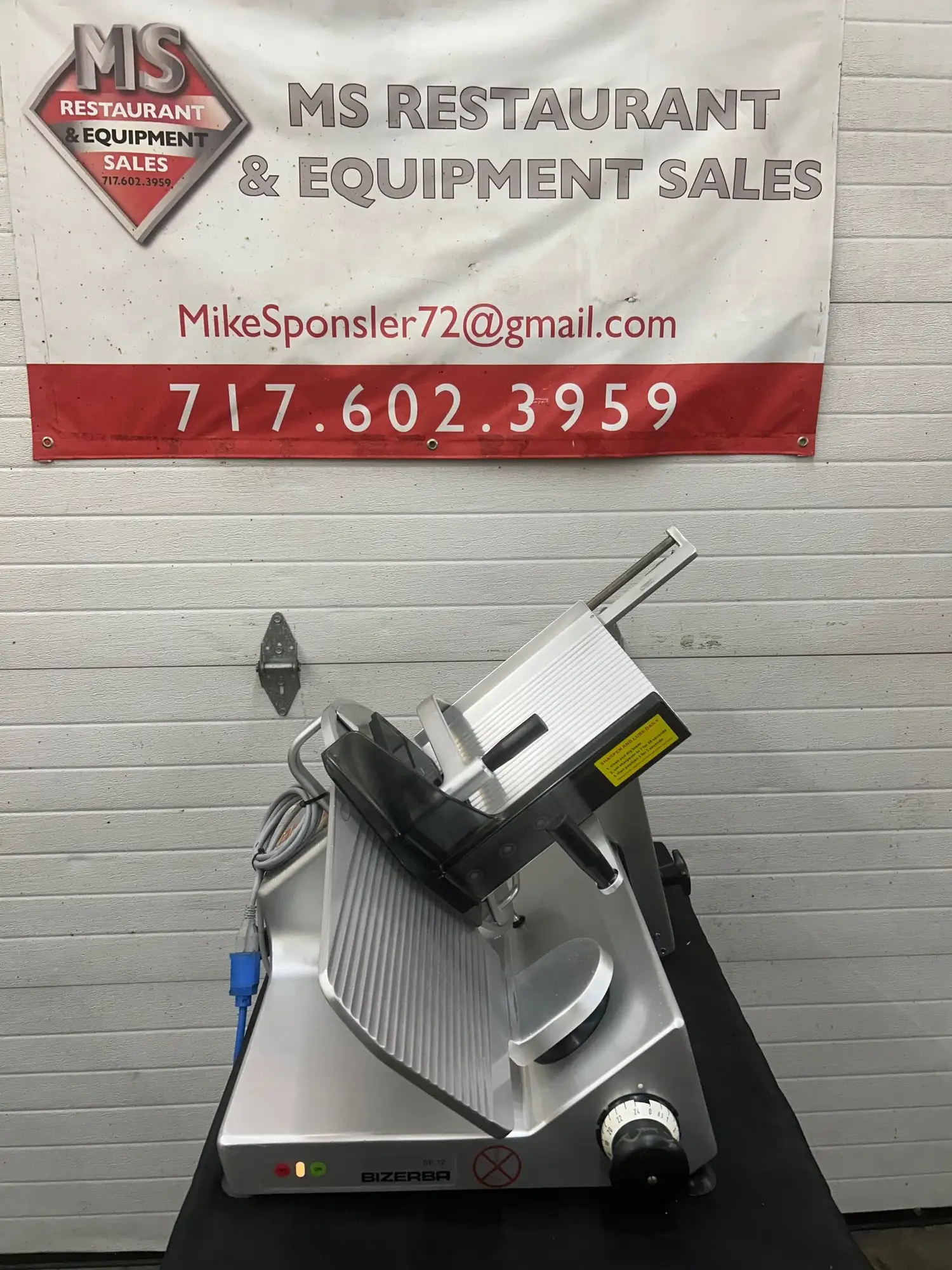 Bizerba SE12 Commercial Deli Meat Slicer Fully Refurbished Tested and Working