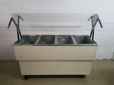 152-0377 Duke OPAH-4HF-M 4 Well Warmer Hot Buffet Bar