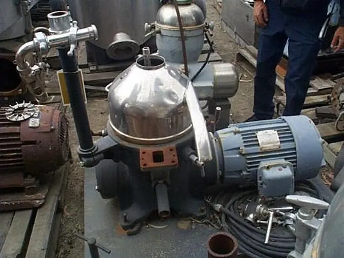 Used WESTFALIA KG-2006 Disc Stack Centrifuges California US | Machinery & Equipment 2 #139672