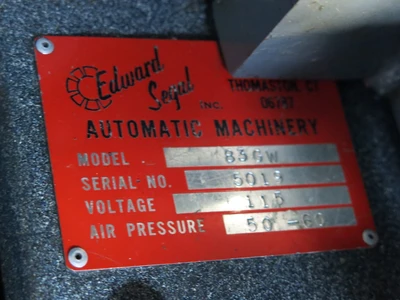USED THIS IS A CURRENT PRODUCTION MADE BY EDWARD SEGAL, INC IN CONNECTICUT.  NEW REPLACEMENT COST $18K.