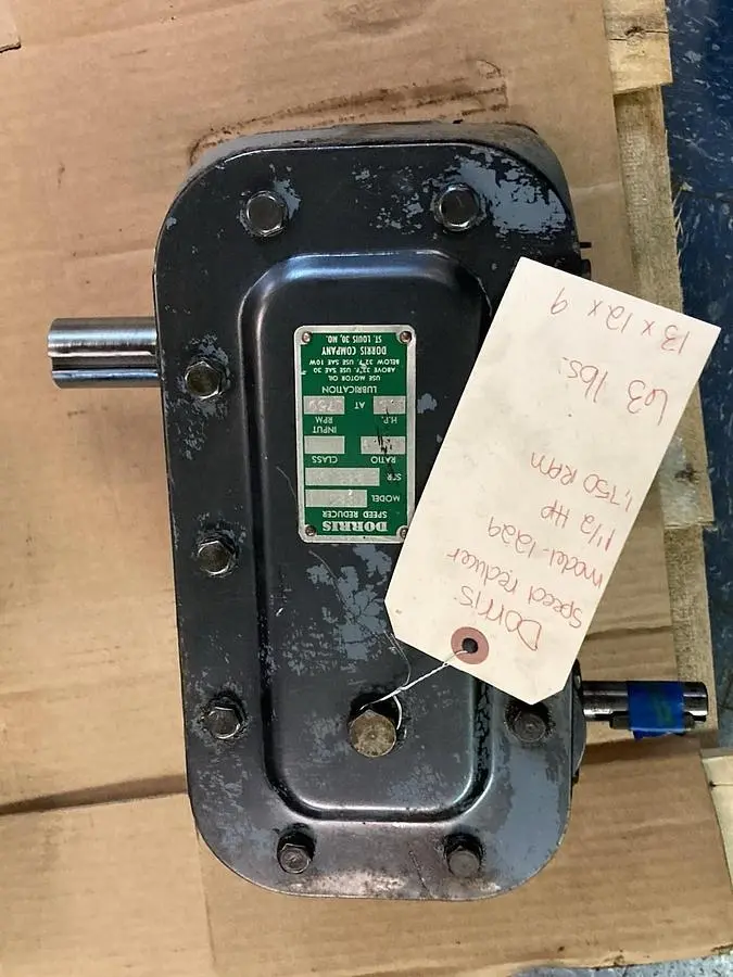 USED DORRIS GEAR DRIVES 1229