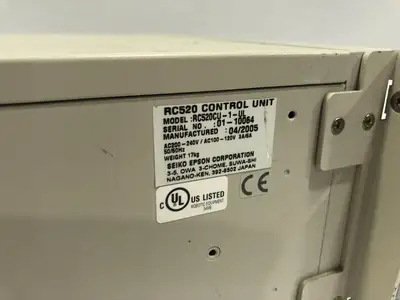 Used Seiko Epson RC520 Empty CHASSIS Robot Parts Michigan US | Maverick Industrial Sales #1475385