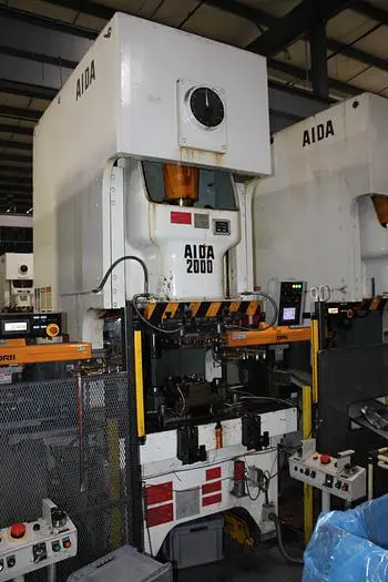 Used 2013 AIDA NC1-2000(2)E Gap Frame (OBS) Presses Michigan US | Midwest Press and Automation #563930