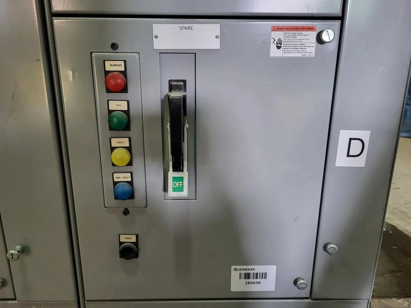 Full Voltage Contactor MCC Bucket Size 1