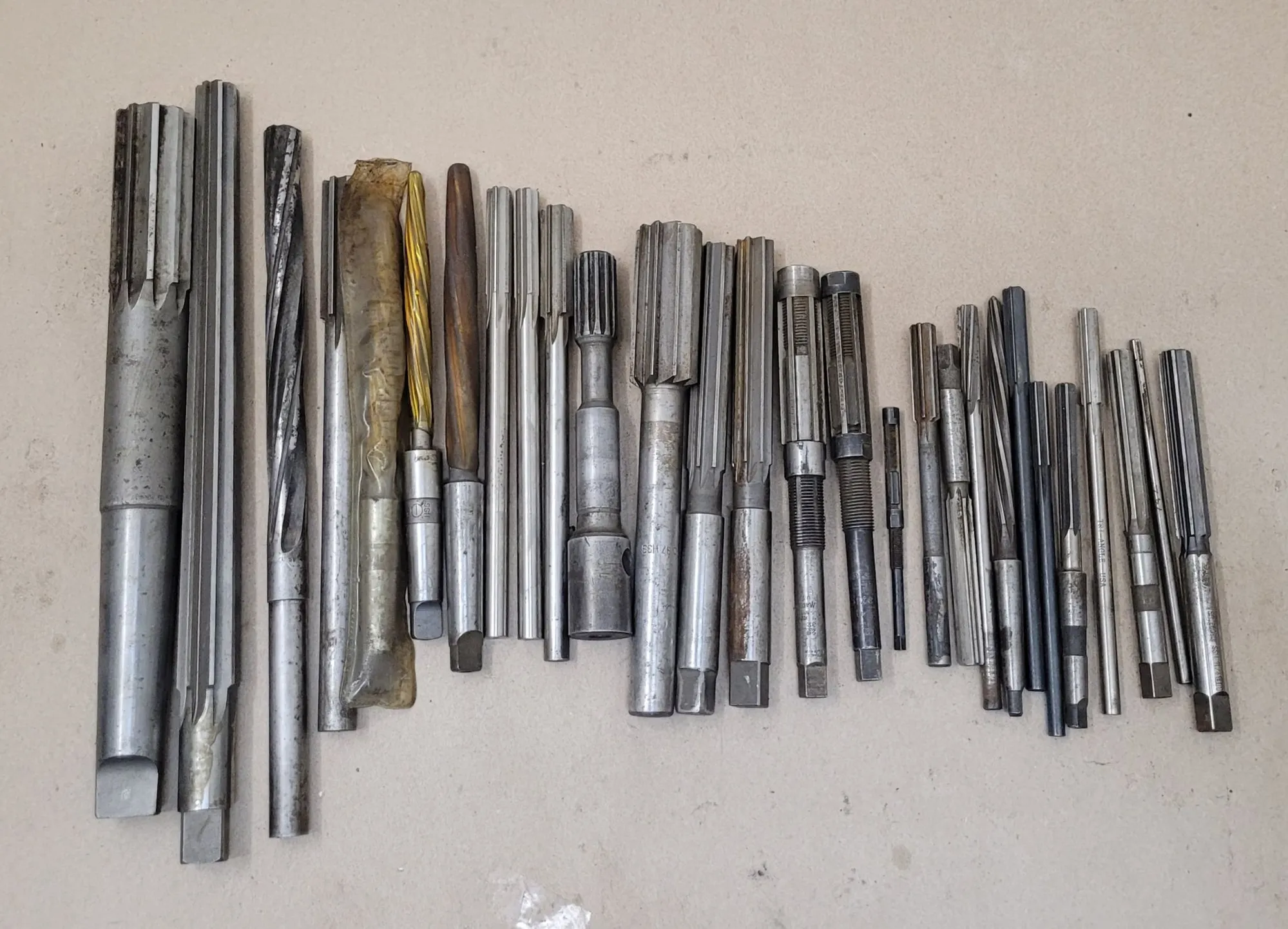 Reamers – Various Brands/Sizes – Set of 28