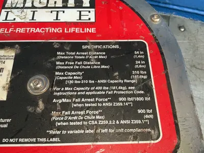 Used 2014 MIGHTYLITE RL 100GZ7/100 FT Miscellaneous MRO Ohio US | HGR 24 #1329487